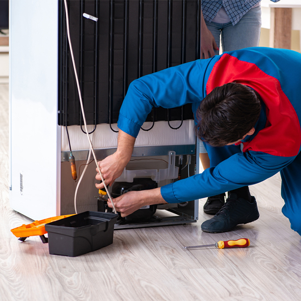 how much do you charge for refrigerator repair services in Danciger